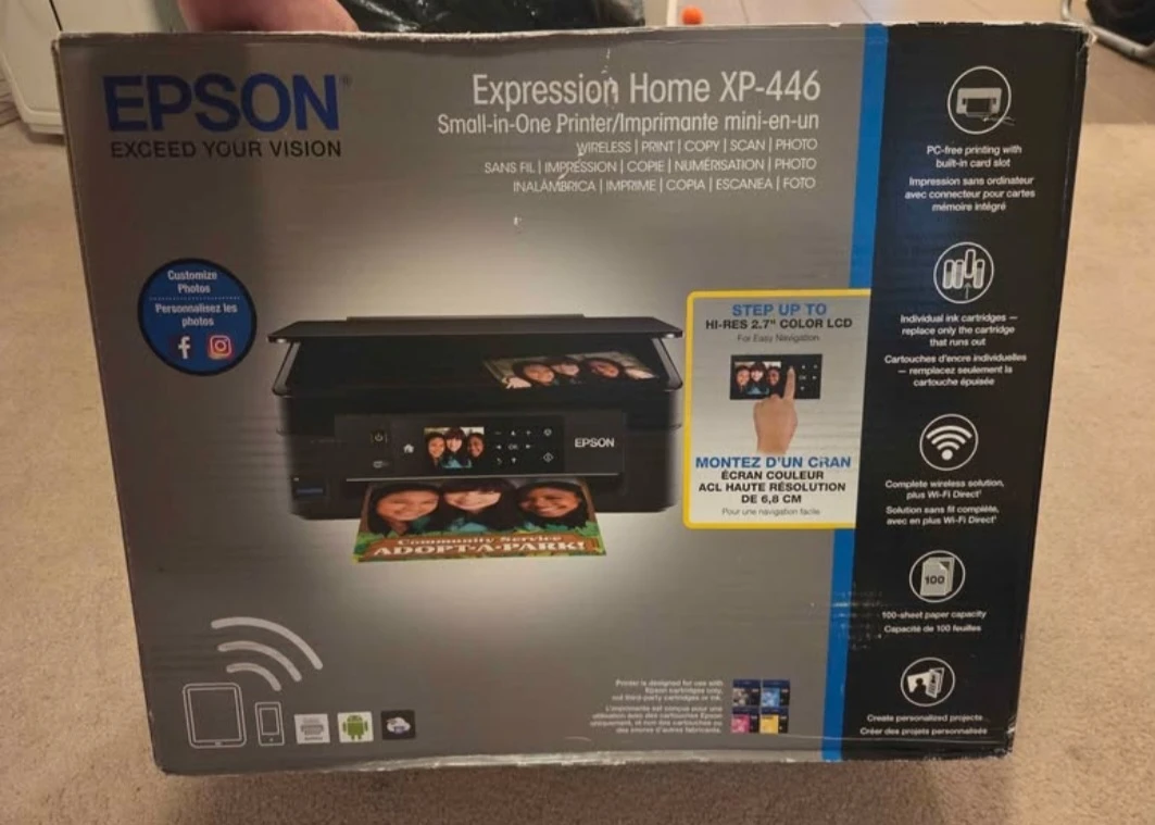 Epson Expression Home XP-446 Small-in-One Printer