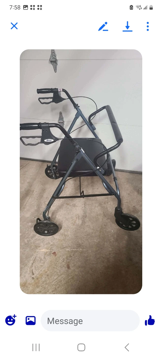 Oversize Walker with Seat - photo 2