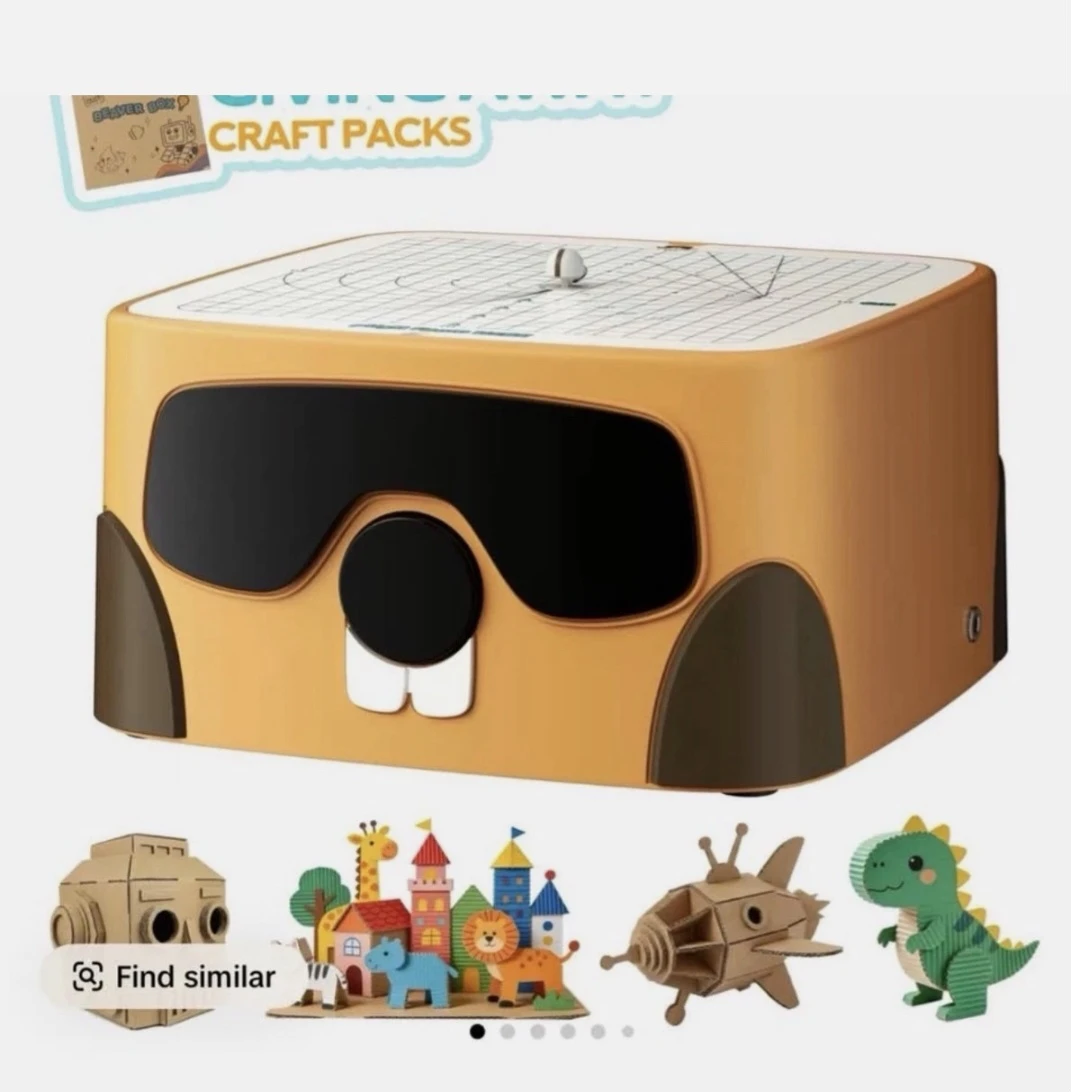 BEAVERBOT C1 Cardboard Cutter Kids DIY Construction Kit Craft - photo 5