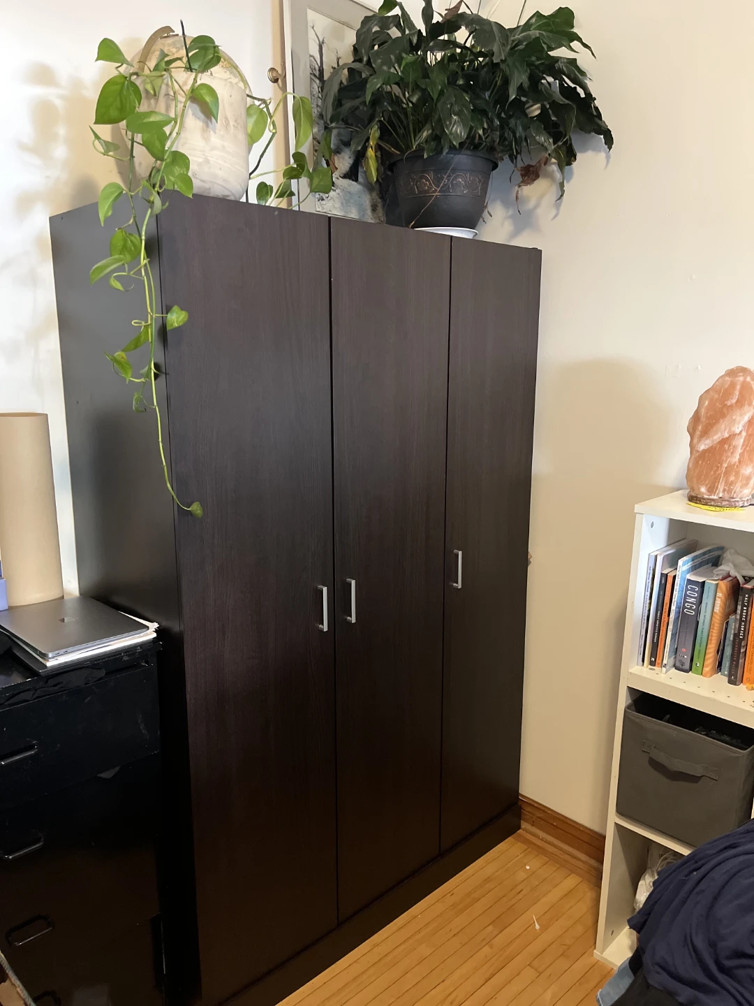 Modern 3-Door Wardrobe / Armoire Closet –Brown – Great Condition - photo 2