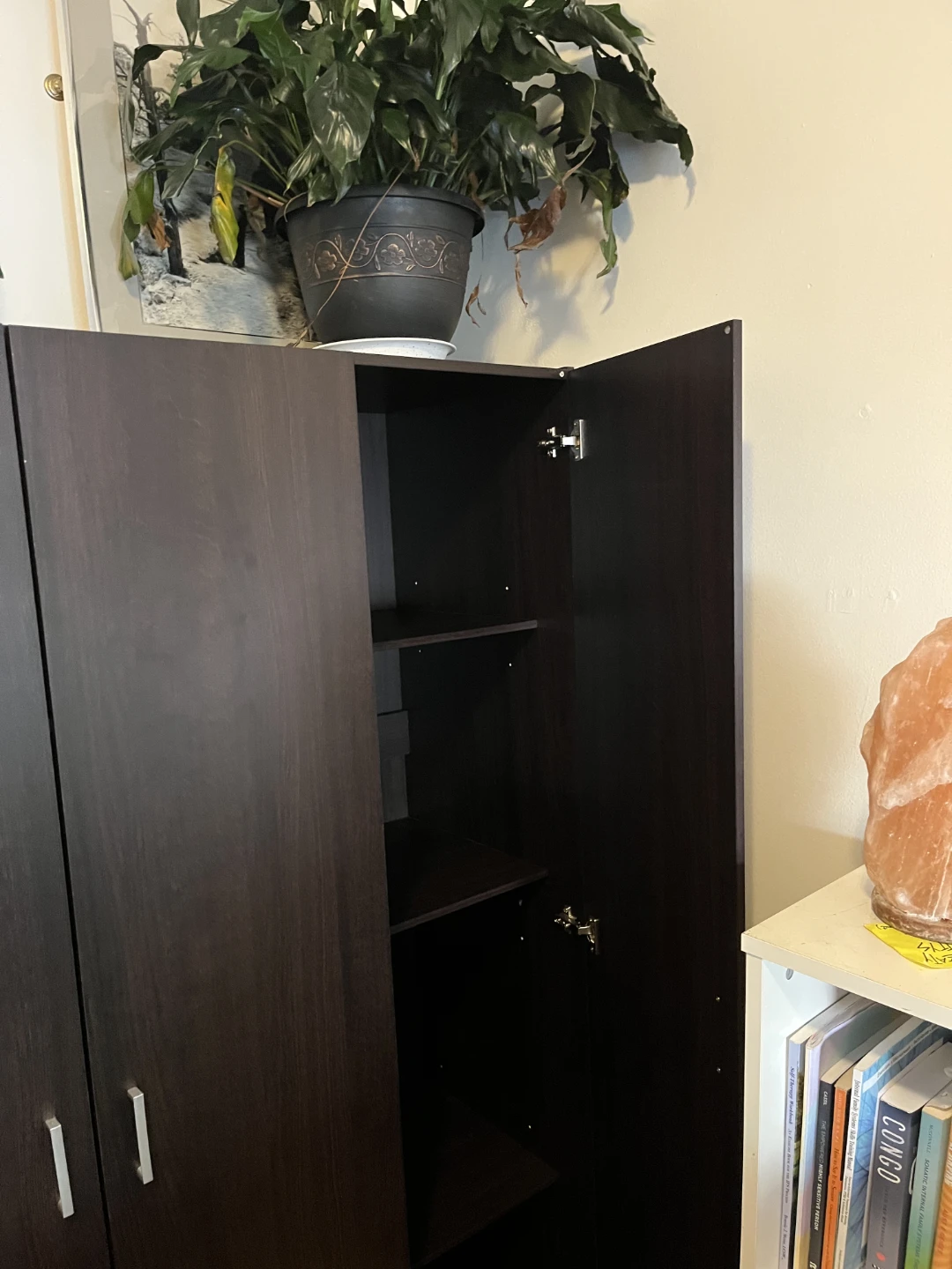 Modern 3-Door Wardrobe / Armoire Closet –Brown – Great Condition - photo 3
