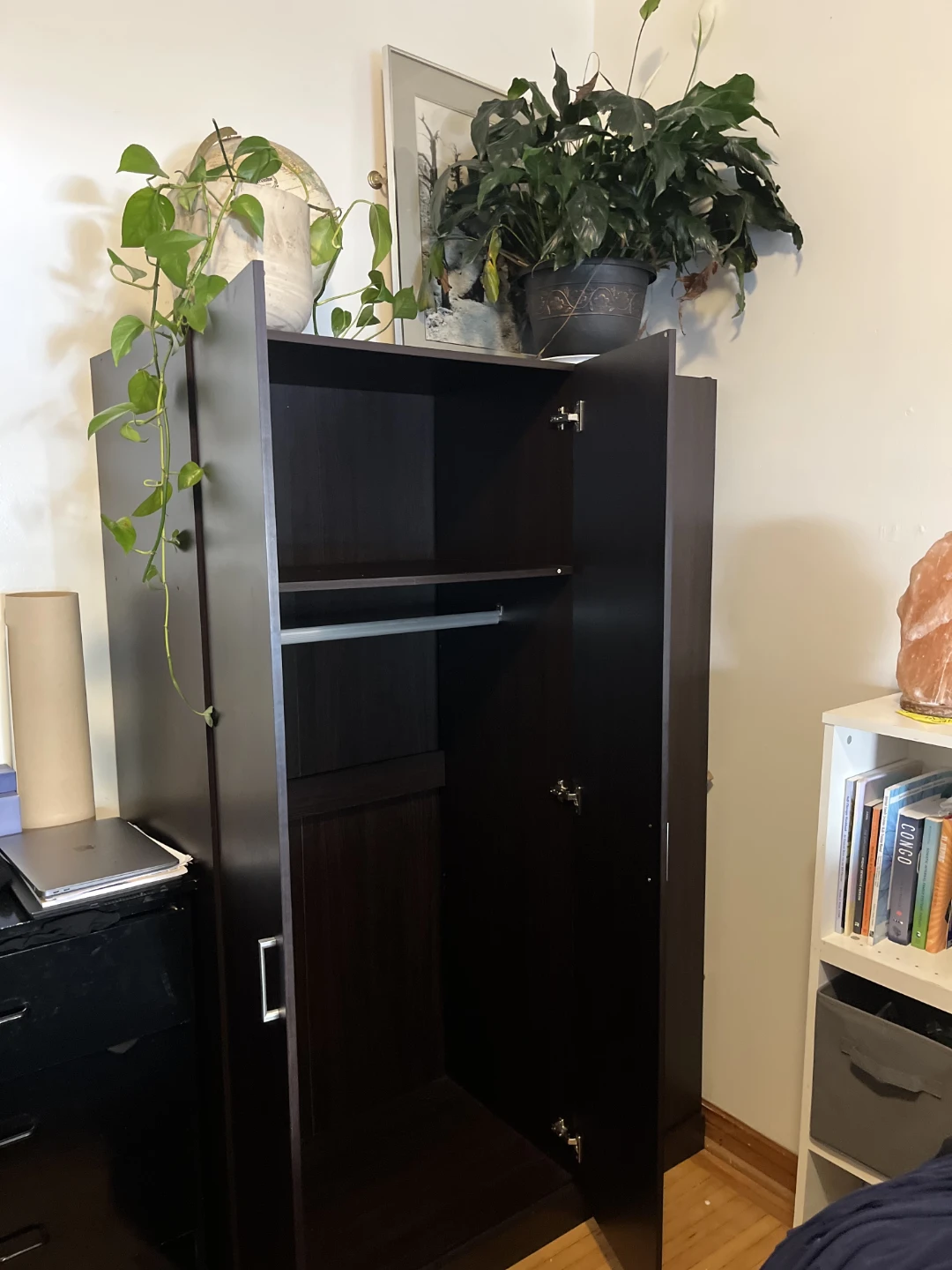Modern 3-Door Wardrobe / Armoire Closet –Brown – Great Condition - photo 5