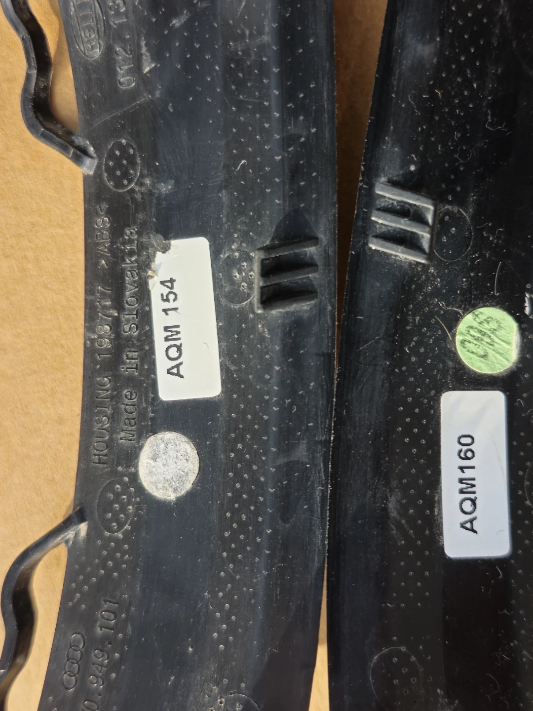 Audi A4 Black Automotive Side Mirror Covers and LED Turn Signals - photo 2