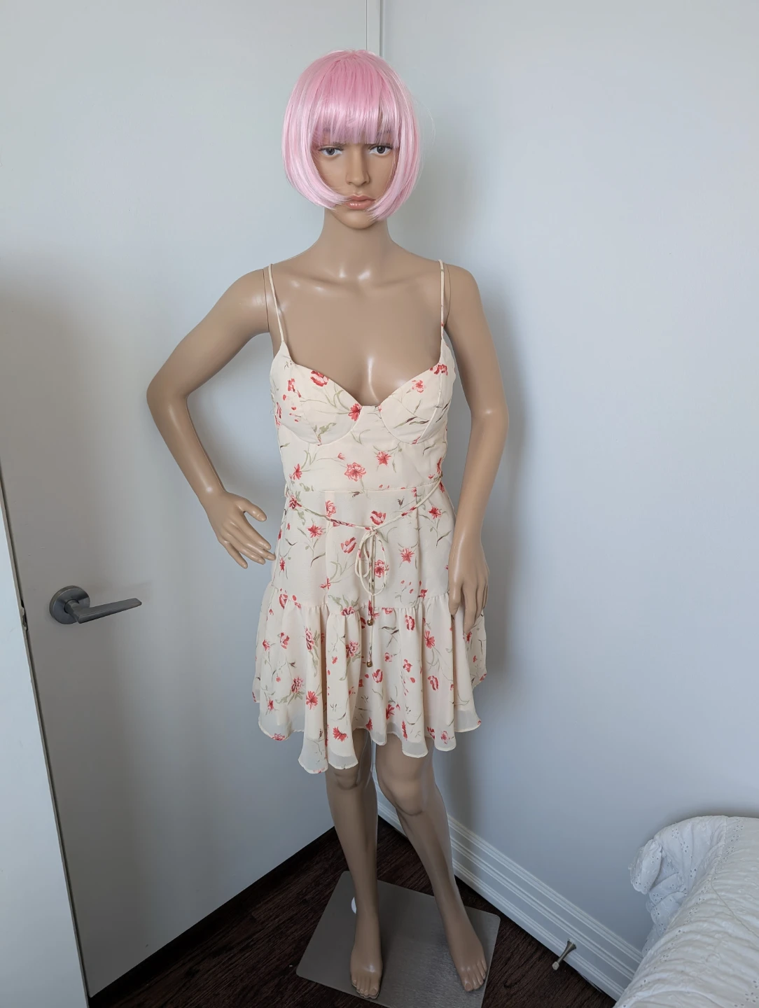 Saints + Secrets Floral Mini Dress AU 10 US M