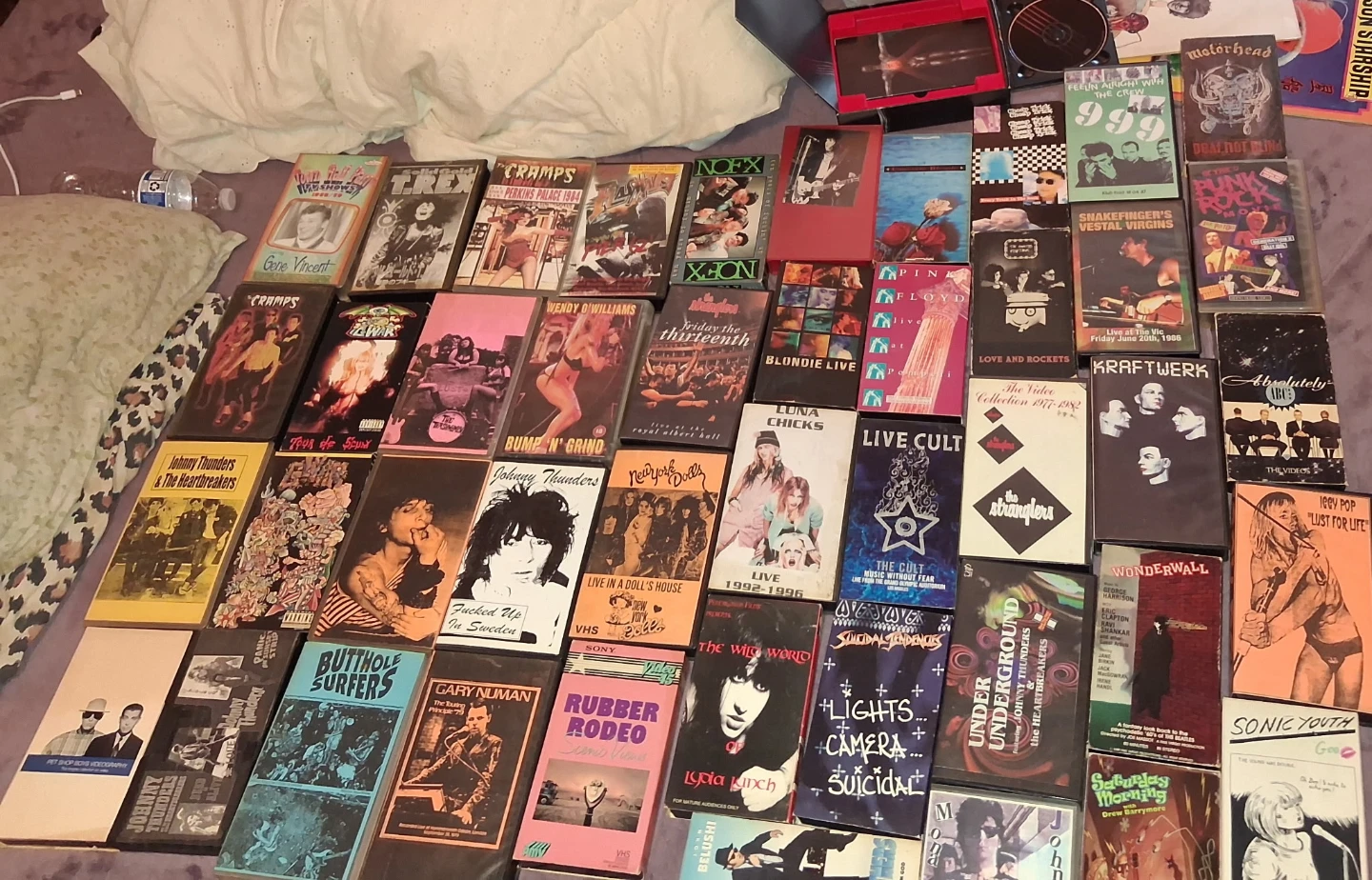 VHS Collection: Rare Punk, Metal, Cult Horror & Rare Tapes