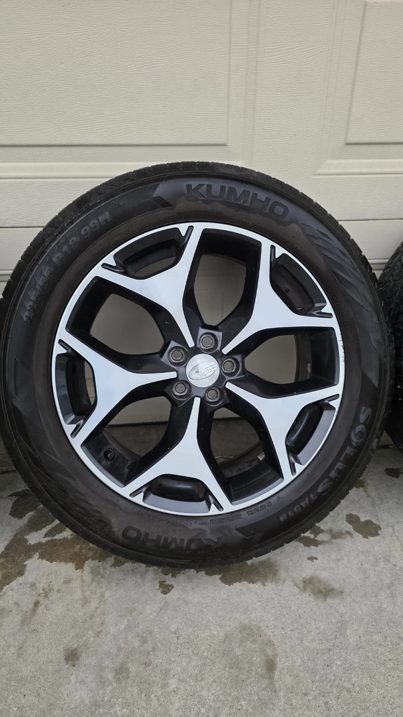 Kumho Tires with Subaru Rims 225/55R18 - photo 4