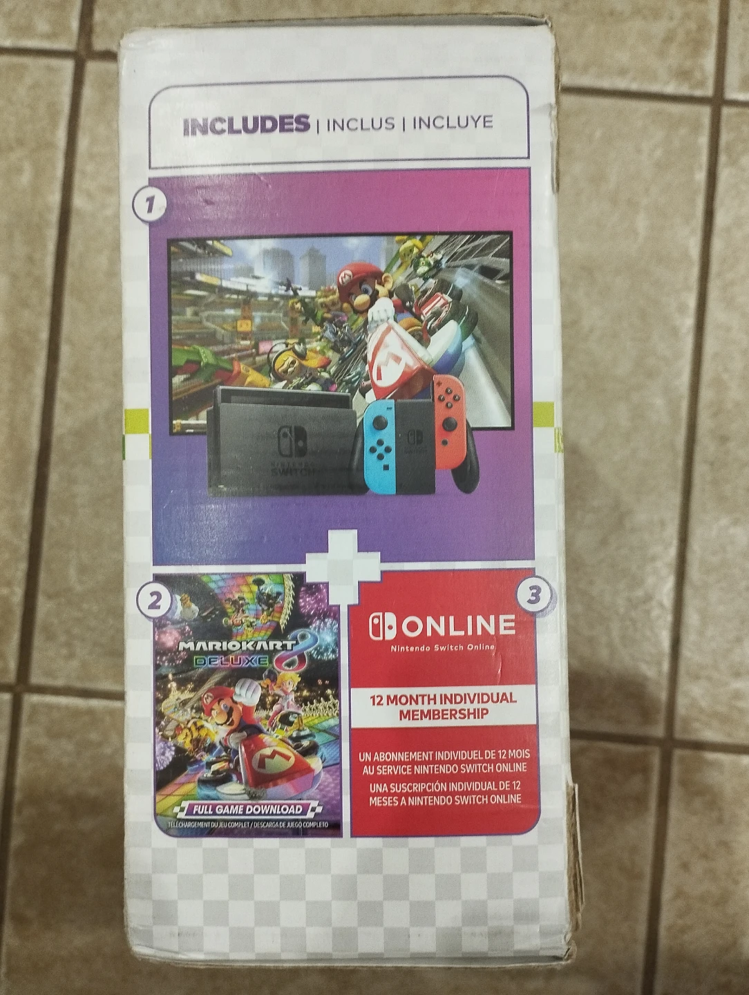 Nintendo Switch Console with Mario Kart 8 Deluxe. - photo 4