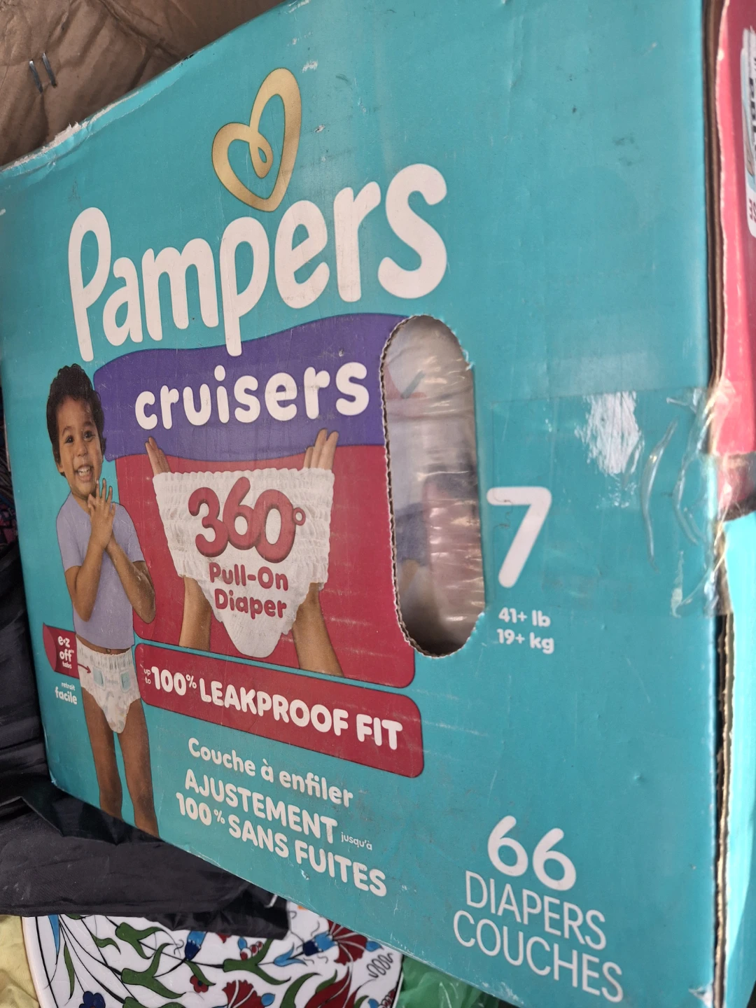 NewPampers Diapers - Swaddlers 360° - Size 4 ,7, - photo 3