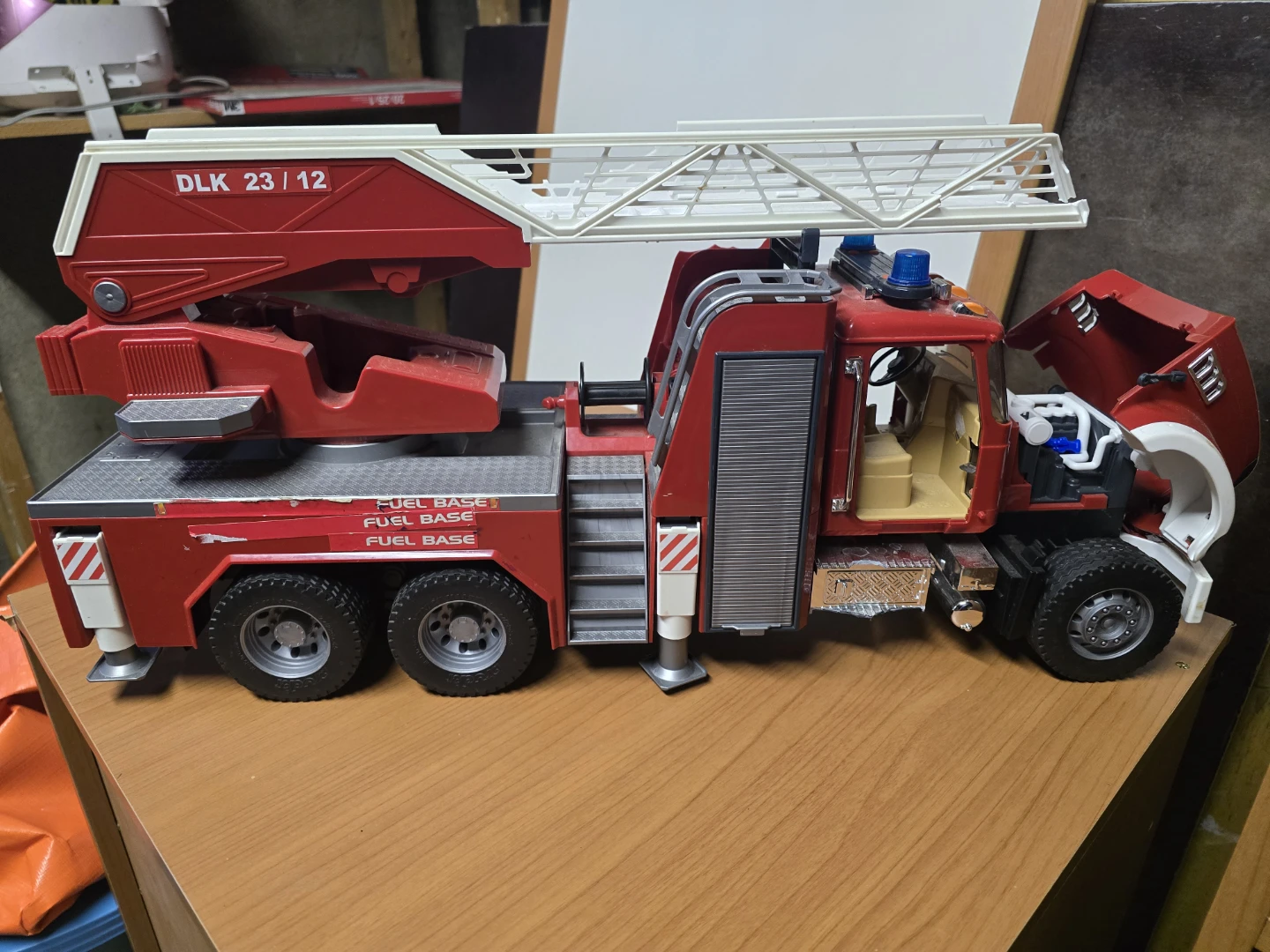 Large Red Fire Truck Toy