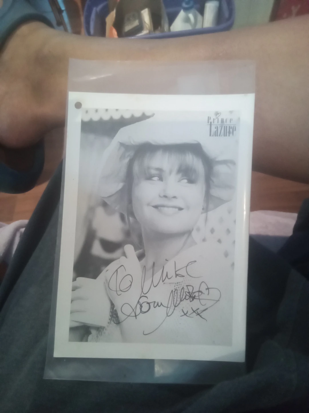 Autographed Photo of Lili Benezzo & Prince Lazure