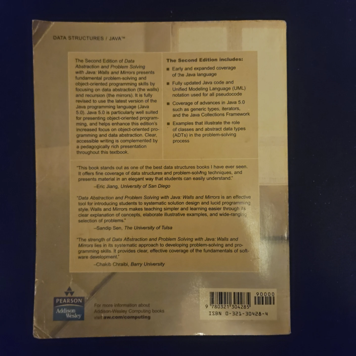 Data Abstraction & Problem Solving with Java (Coding Textbook) - photo 2
