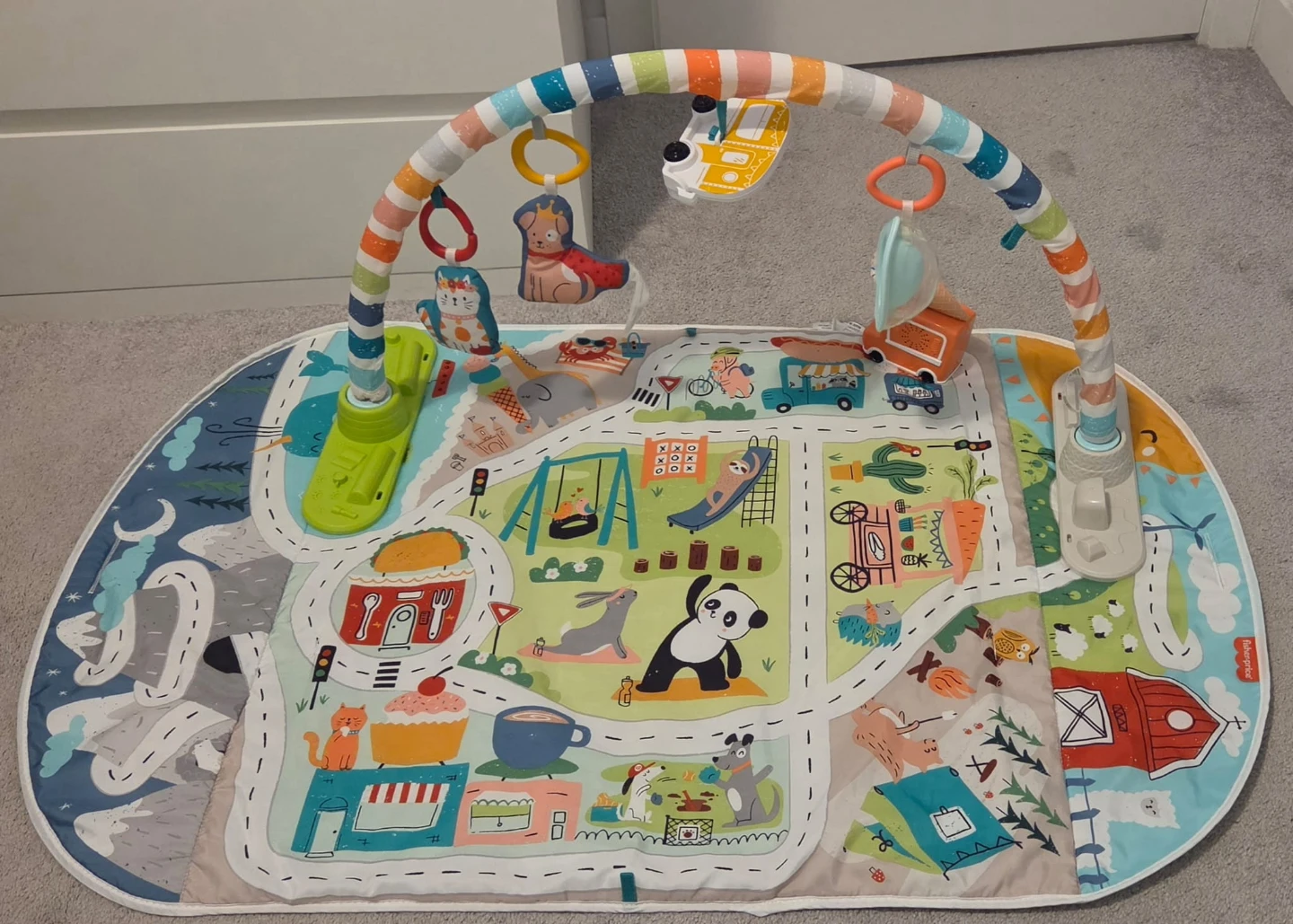 Fisher-Price 2-in-1 Servin' Up Fun Play Gym