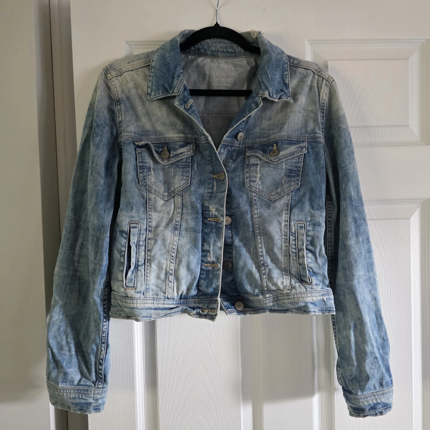 ZARA Light Wash Denim Jacket