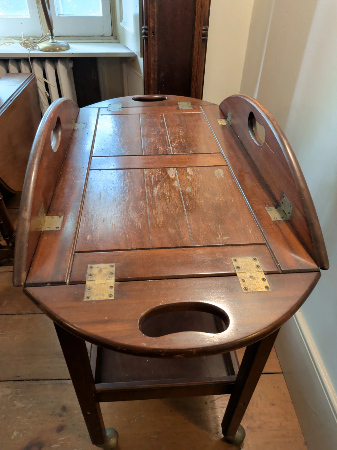 Wooden Serving Tray Cart - photo 4