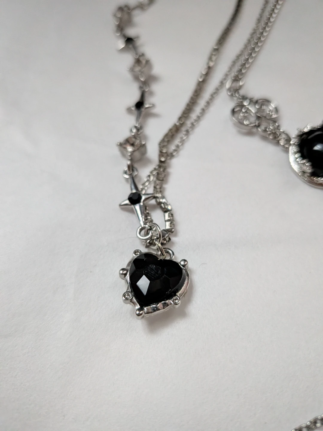 Aesthetic Y2K bling necklaces - photo 2