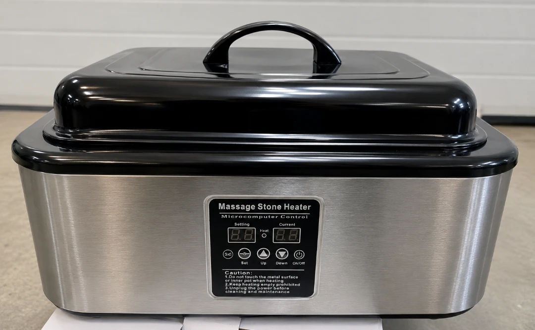 Massage Stone Heater with Microcomputer Control