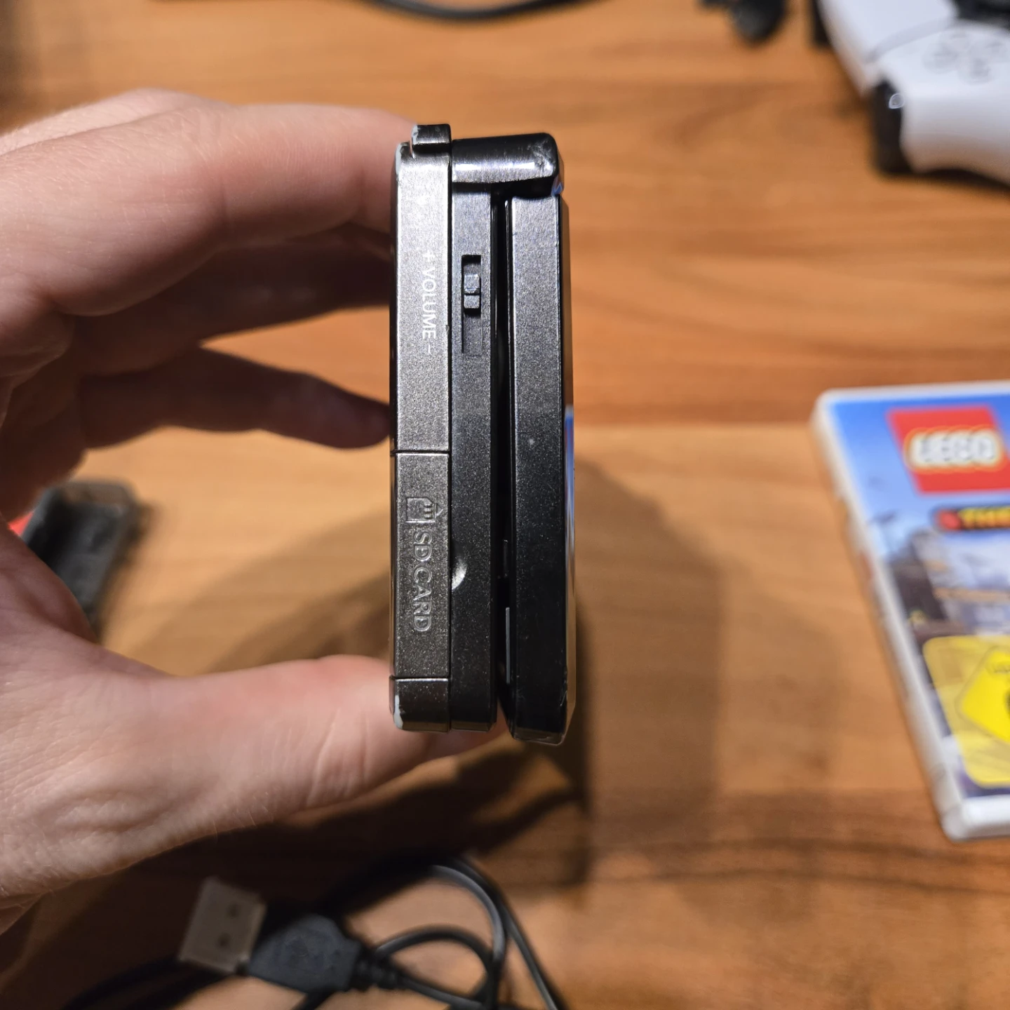 3ds PAL Version (EU) Cosmic black. Works perfect. Games, cable. - photo 5