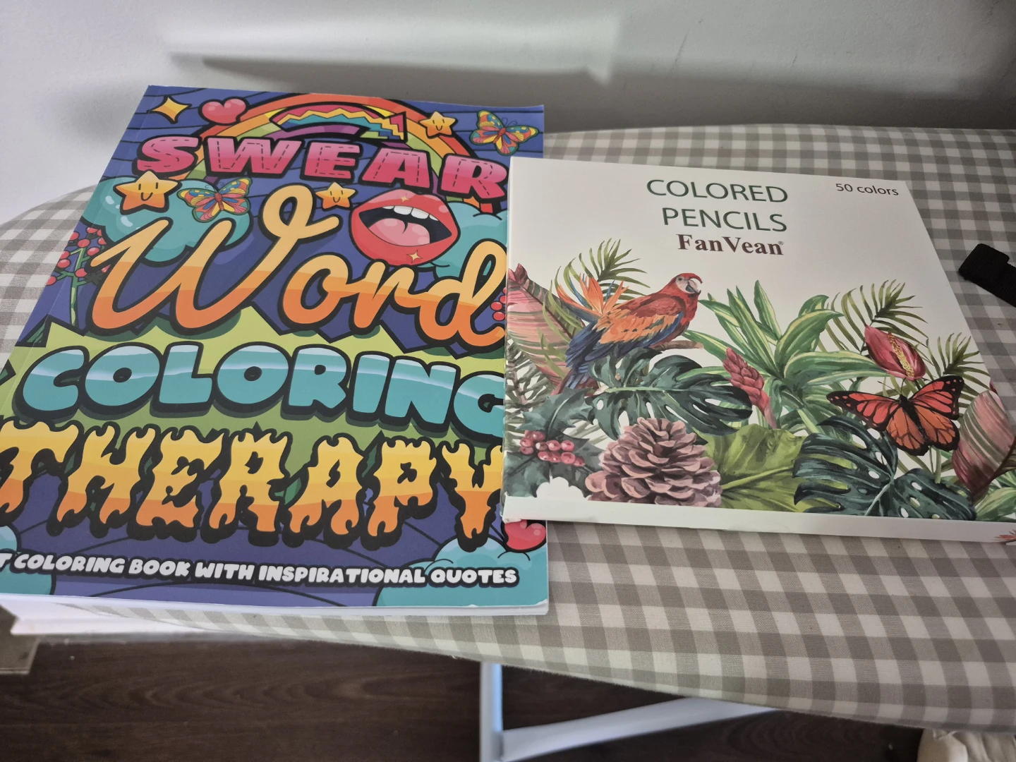 FanVean Colored Pencils and Swear Words Coloring Therapy Book - photo 2