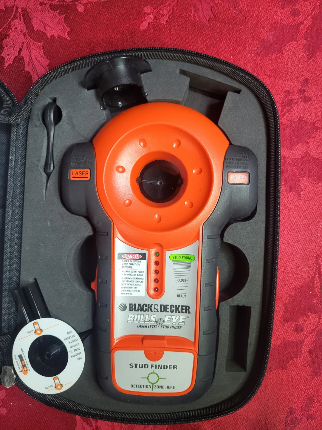 Black & Decker Laser Level & Stud Finder