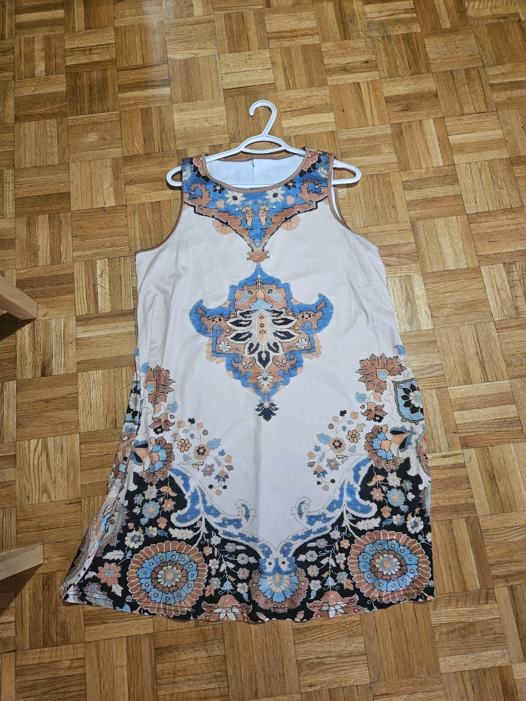 Sleeveless Pattern Dress - photo 2