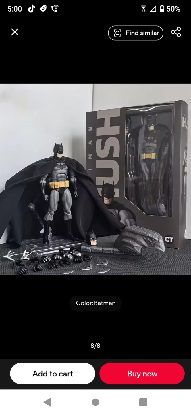 DC Comics Hush Batman Action Figure