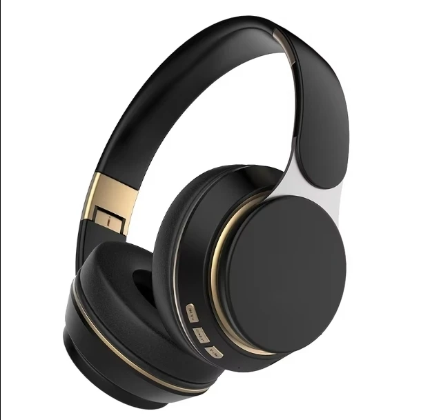 Black Wireless Over-Ear Headphones