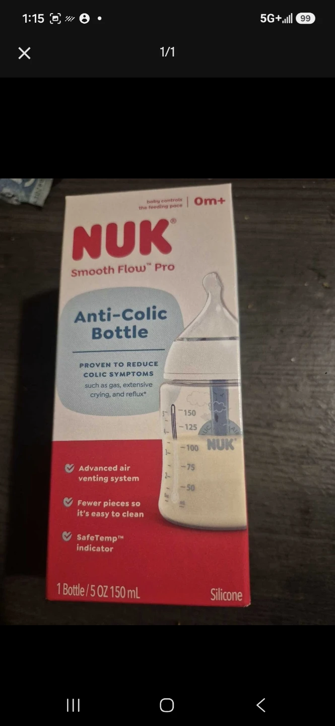 Nuk Smooth Flow Pro Anti-Colic Bottle 150 mL