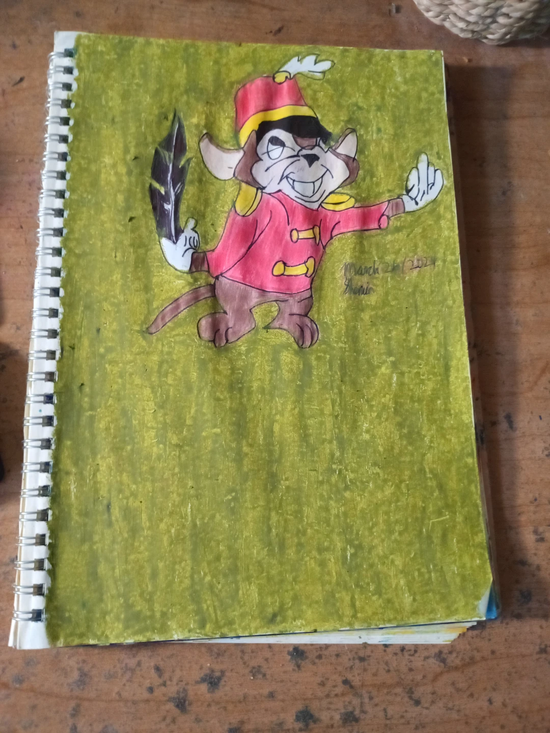 GREEN BACKGROUND: MOUSE CHARACTER - photo 5
