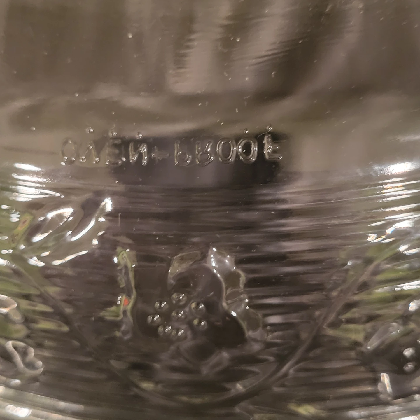 Glass Oval Casserole Dish with Lid - photo 3