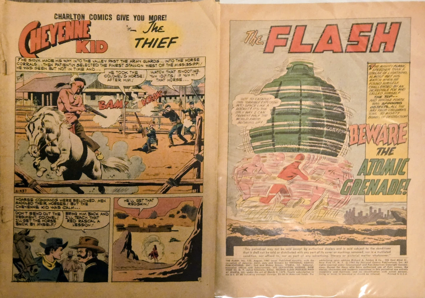 Vintage 1950's/60's DC Comic Lot, 15 Books Coverless - photo 5