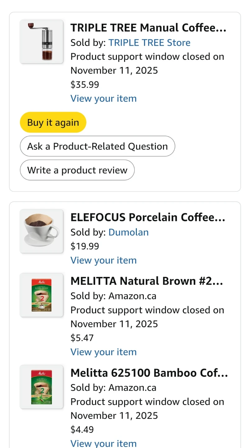 Manual Coffee Grinder and Pour Over Set - photo 2