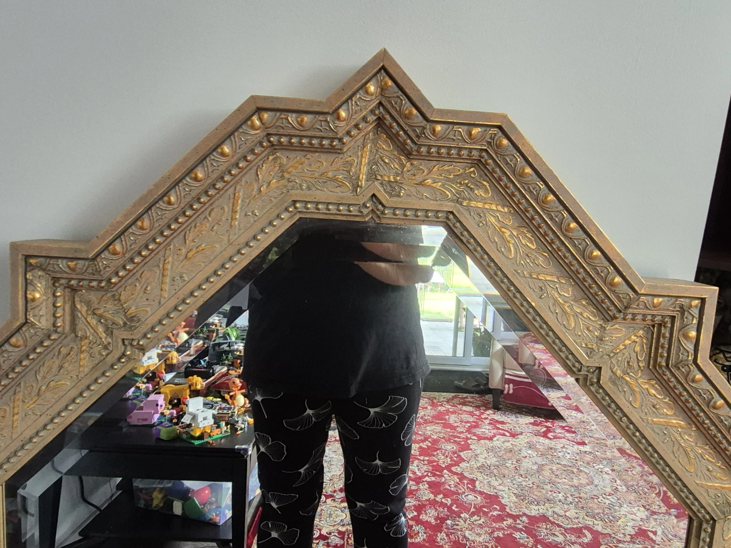 Ornate Gold Decorative Mirror - photo 3