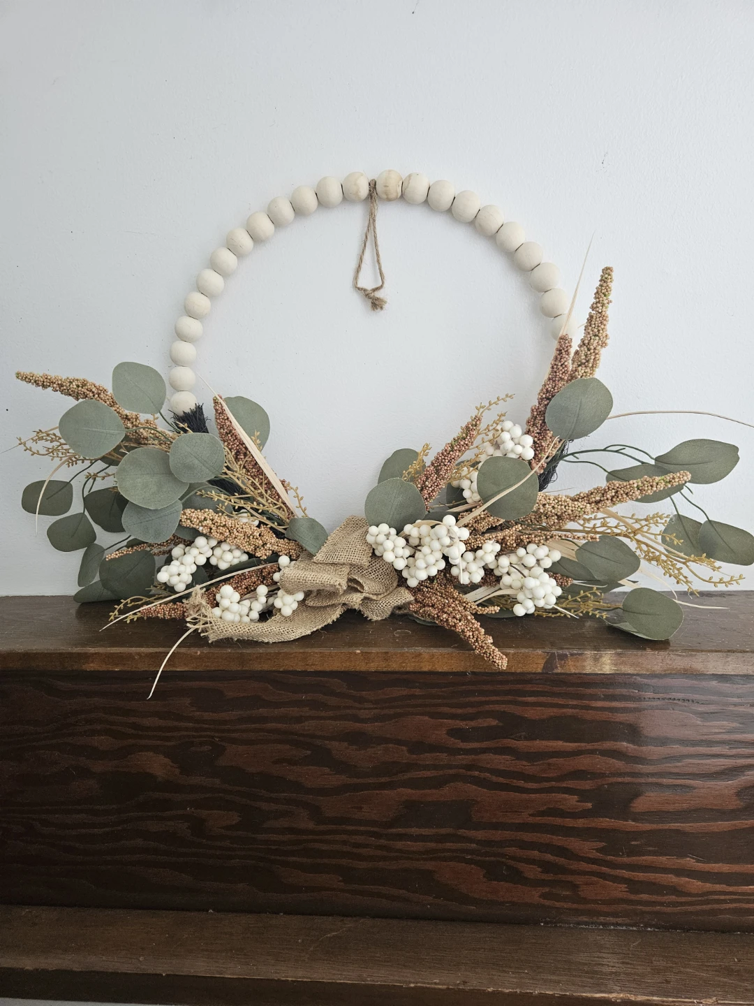Beaded Decorative Wreath