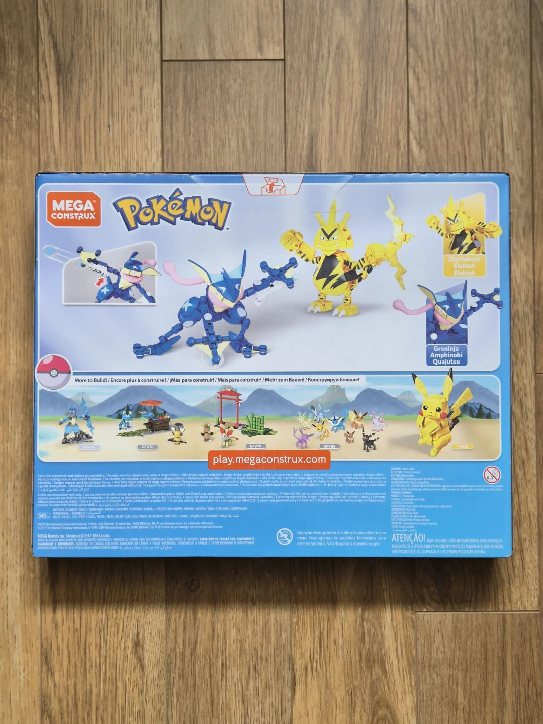 Read Bio | Sealed Pokemon MEGA CONSTRUX Greninja vs Electabuzz - photo 3