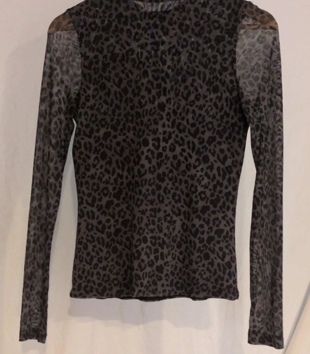 Mint Velvet designer mesh long sleeve top