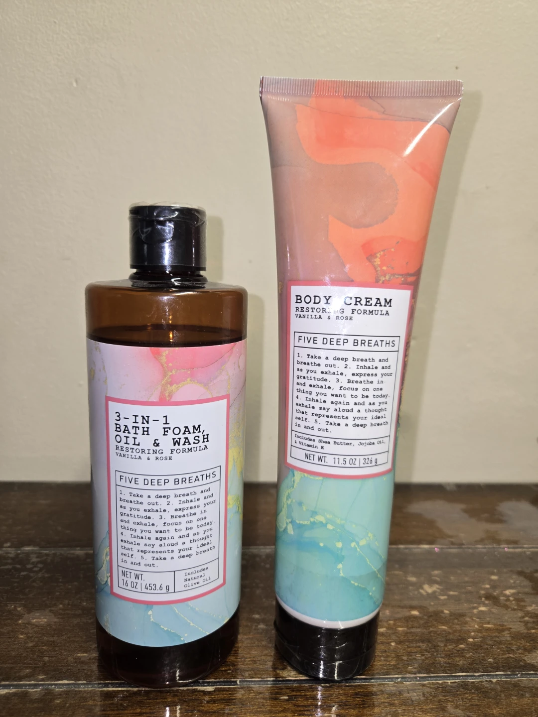 Bath Foam, Oil & Wash and Body Cream Set - photo 2