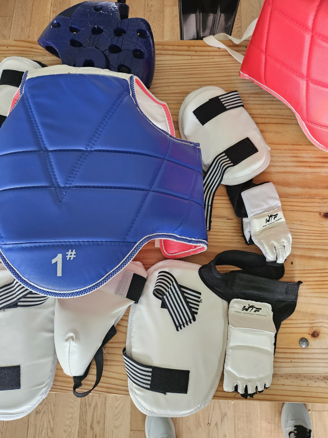 Taekwondo Protective Gear Sets - Sparring set - photo 5