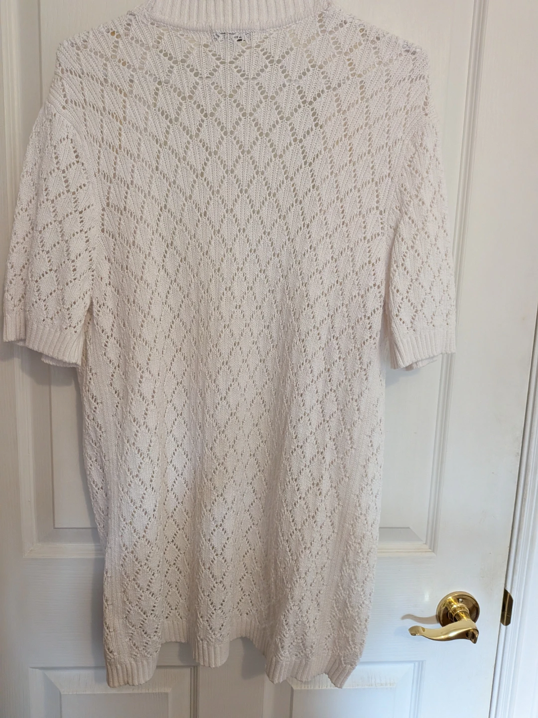 Classic Editions Women's White Knit Cardigan Size L/G - photo 2