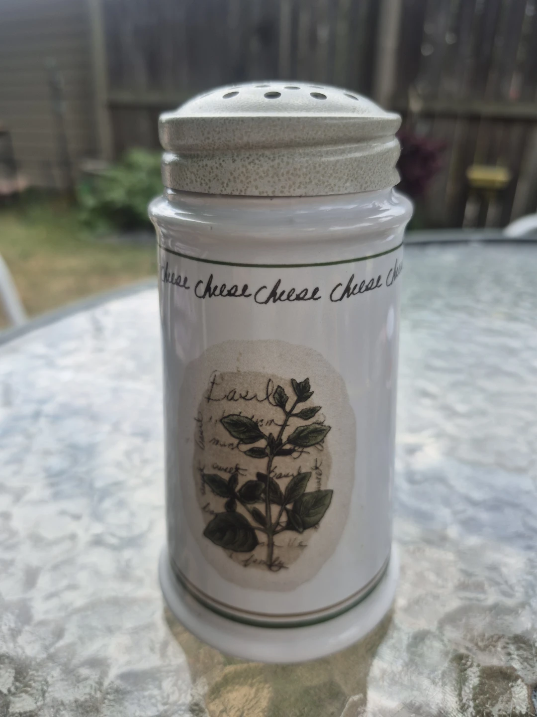Vintage Savory Tyme Herb/Cheese Shaker