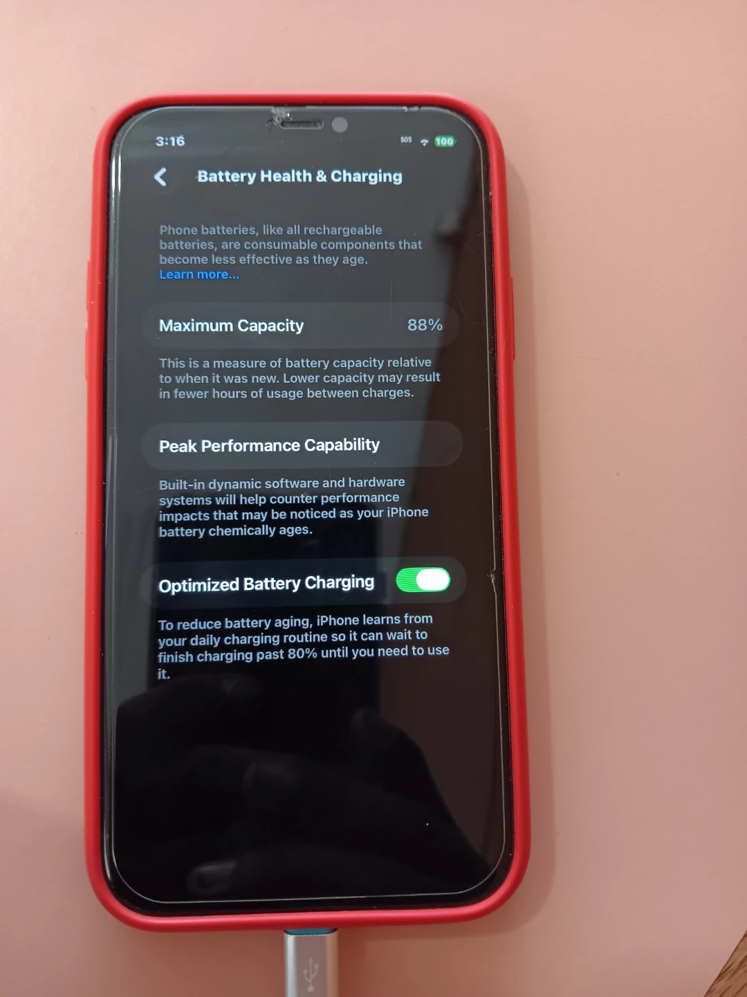 Apple iPhone 11 - Red 64 GB unlocked plz read description - photo 3