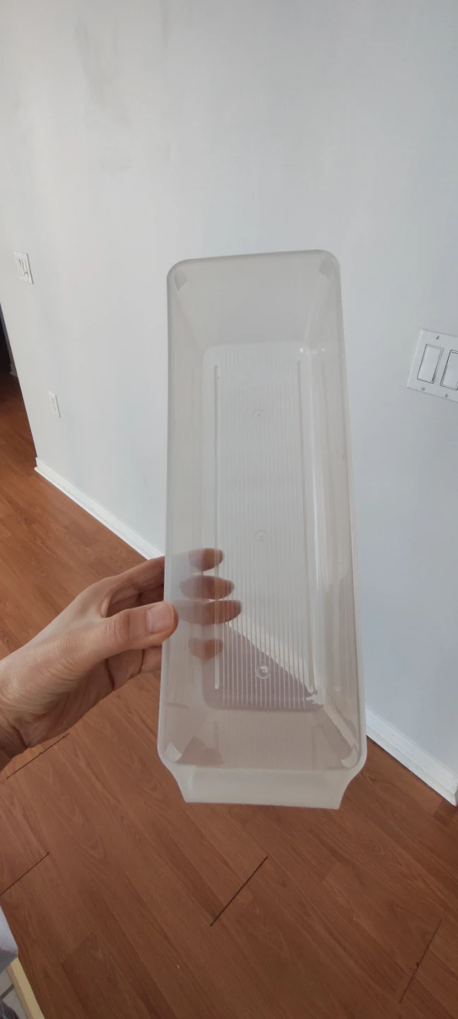 Two Clear Plastic Drawer Organizers - $1 Each - photo 4