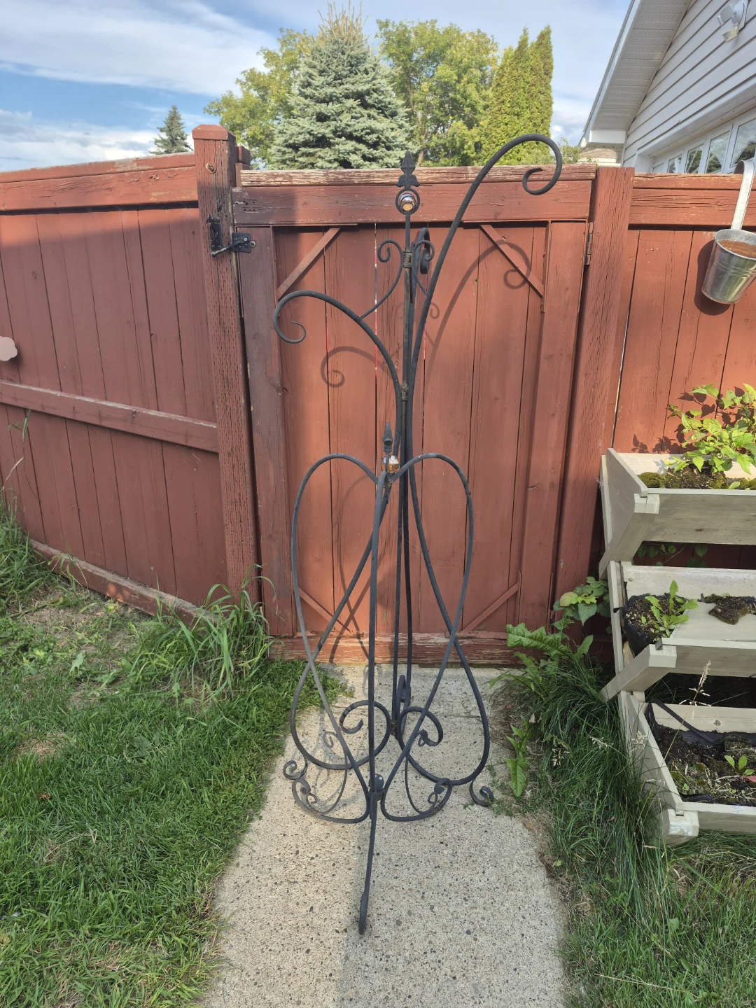 Decorative Metal  trio Plant Stands - photo 3