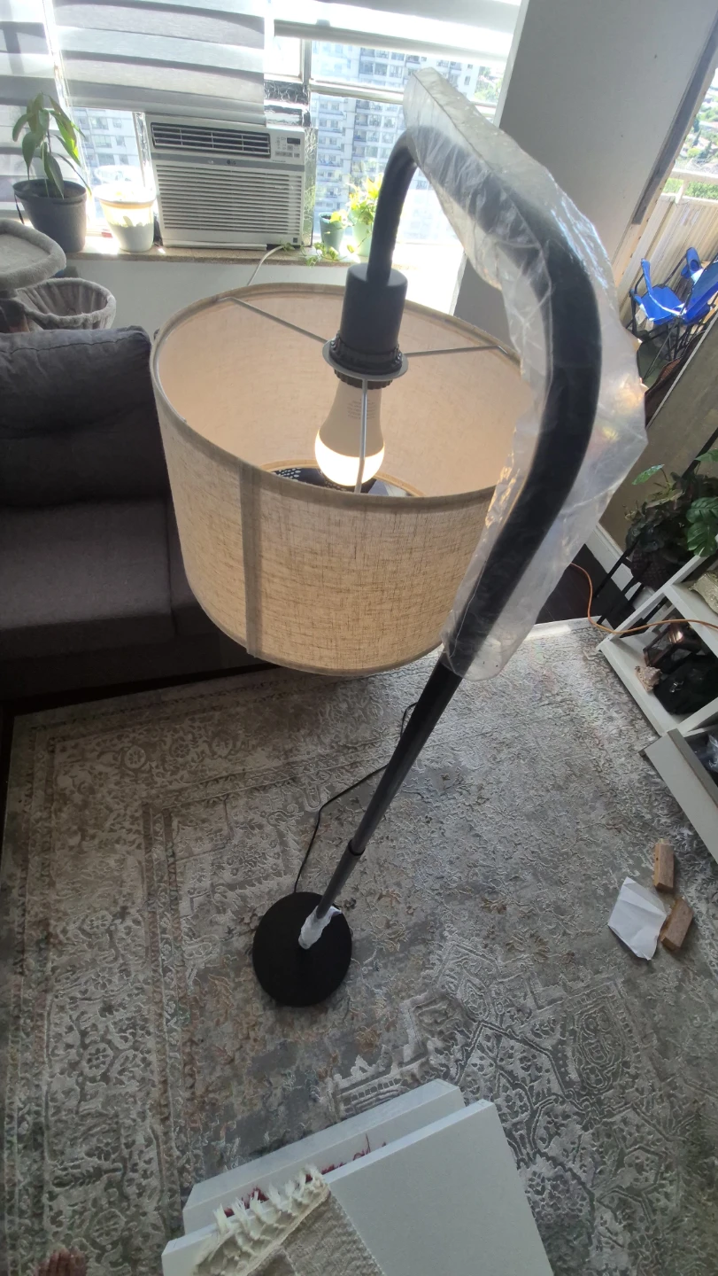 Arc Floor Lamp with Remote Control