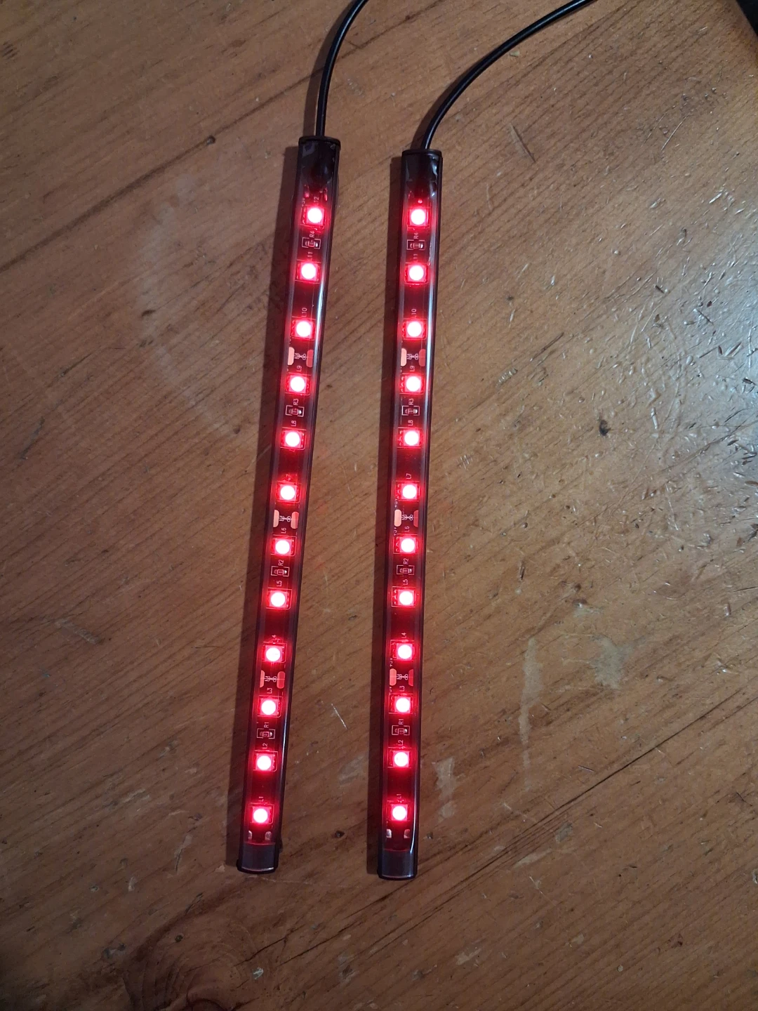 Car 8" USB LED Light Strips (Set of 2)