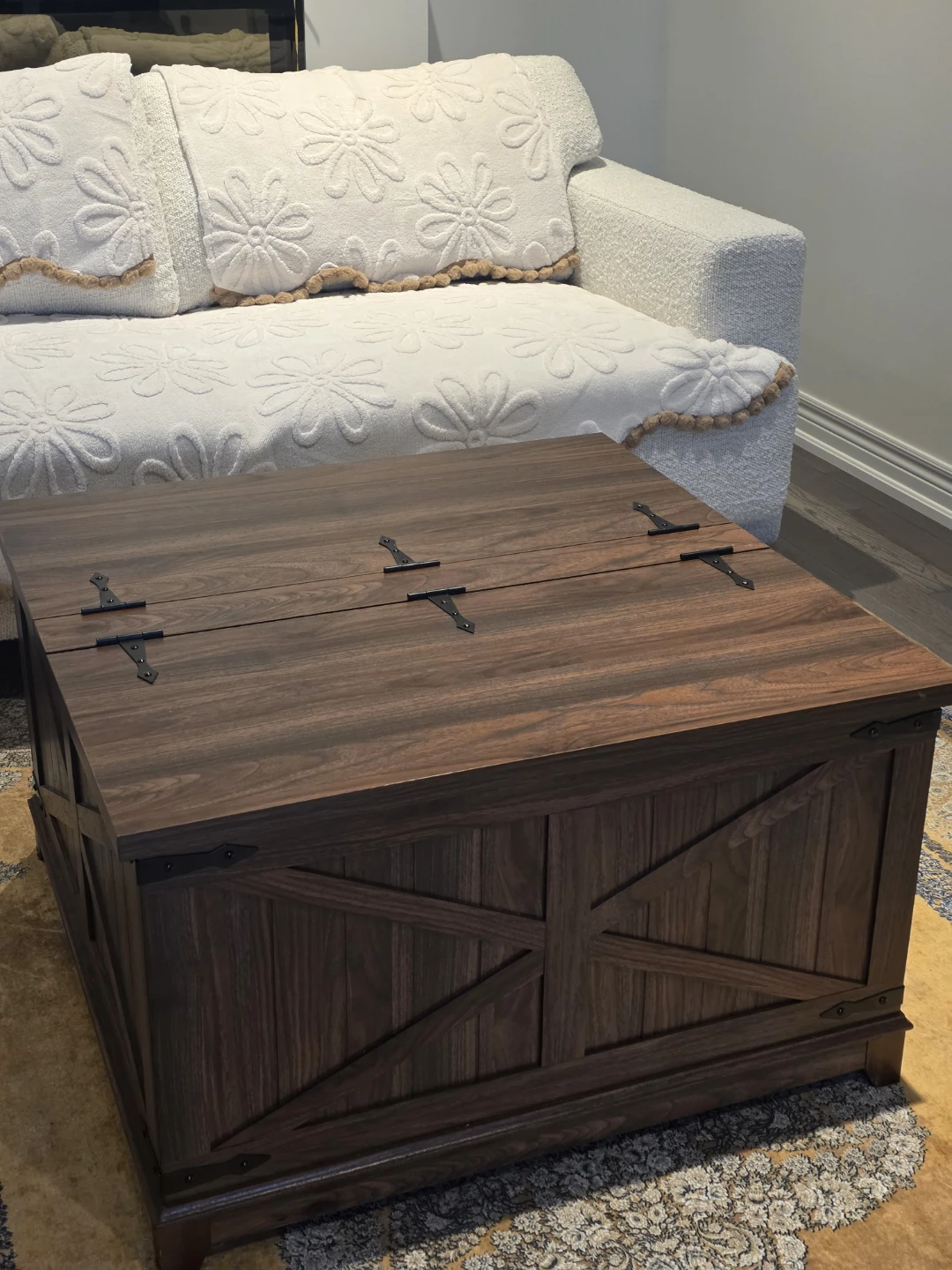 Lift Top Storage Coffee Table - photo 2