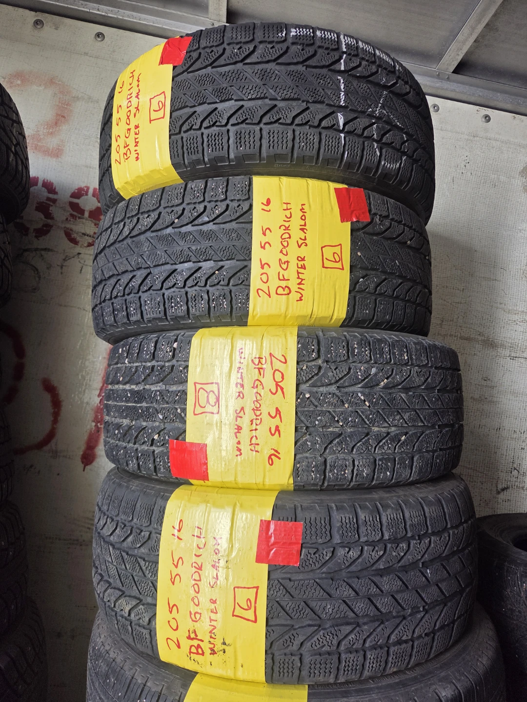 BFGoodrich Winter Slalom Tires - 205 55 16