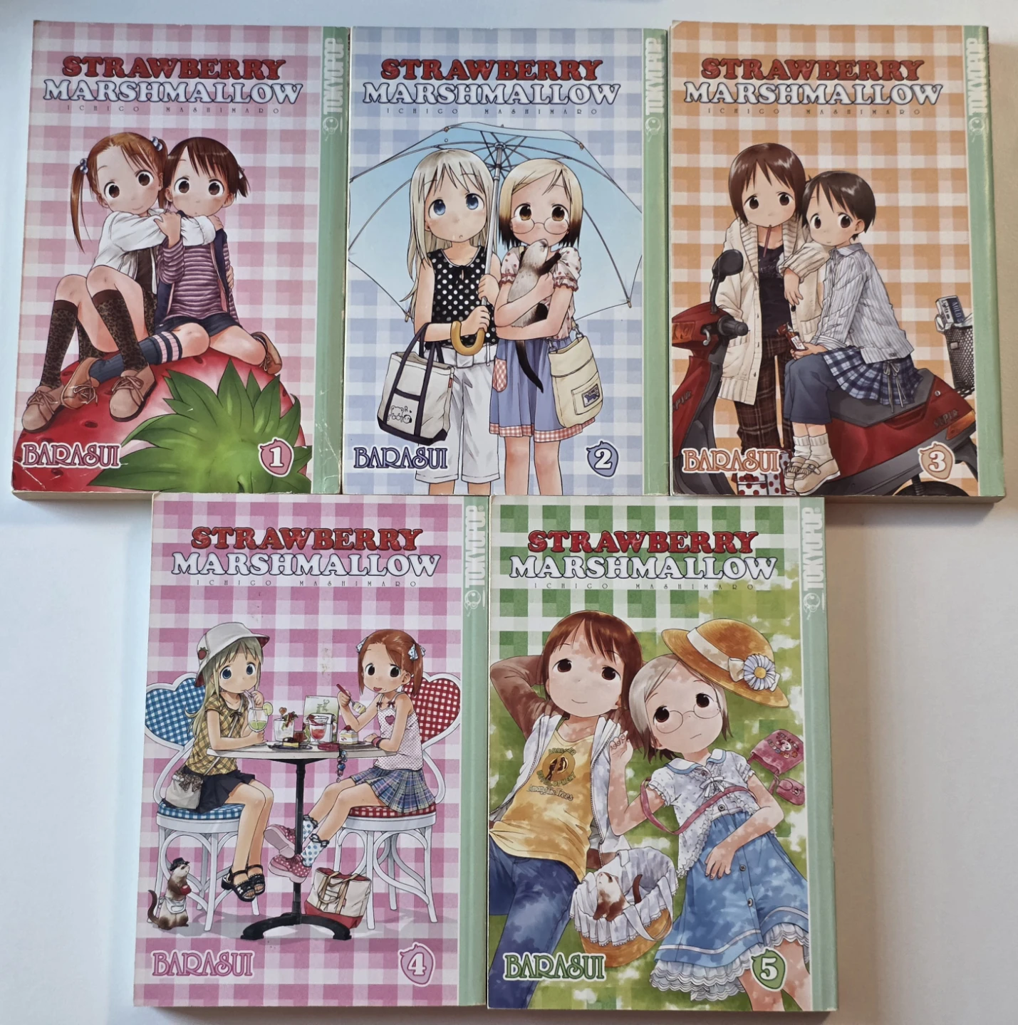 Strawberry Marshmallow Manga Complete Set Volumes 1-5 - photo 5