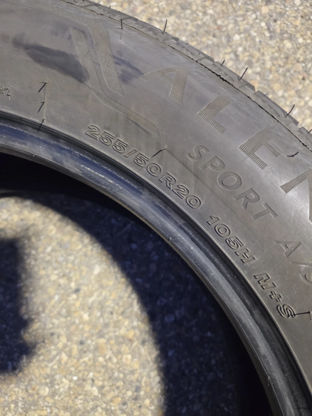 2 tire Bridgestone Alenza Sport A/S Tires (255/50R20) - photo 4