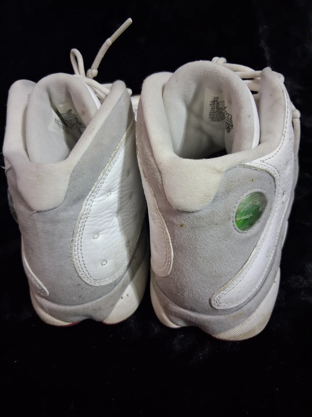 Air Jordan 13 Retro White/Grey Sneakers - photo 3