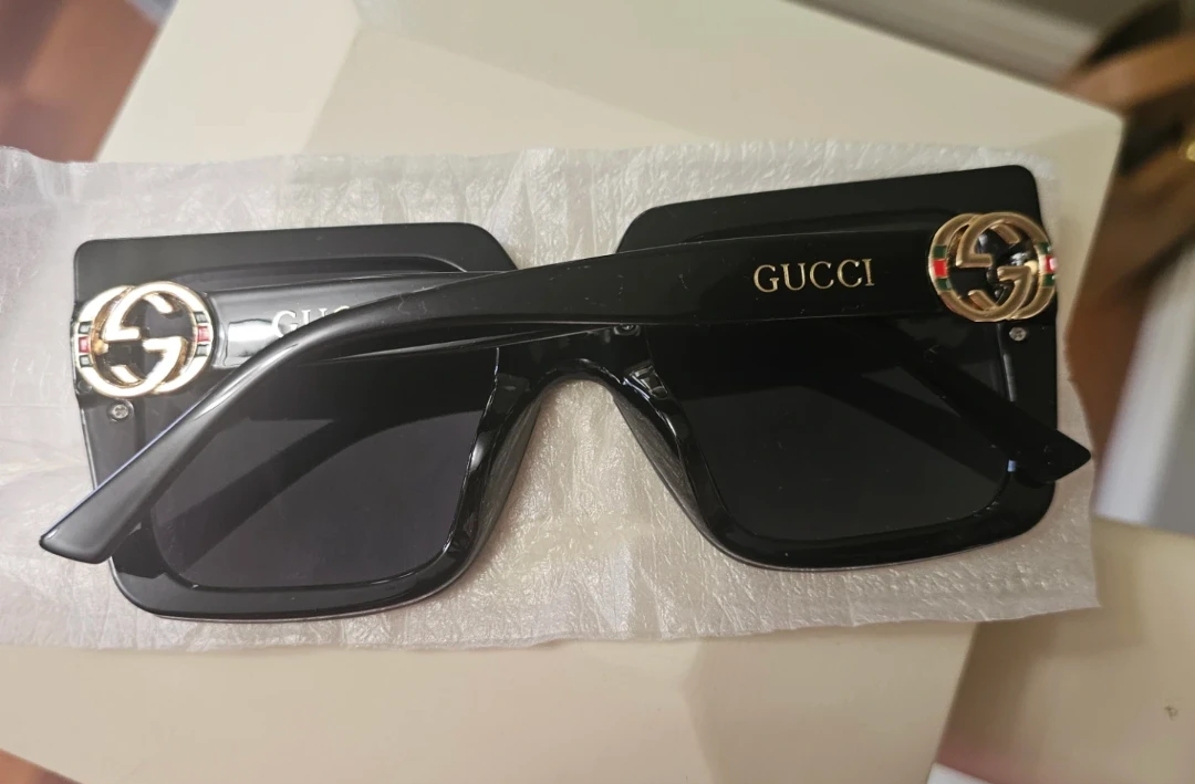 GUCCI Black Square Sunglasses - photo 2
